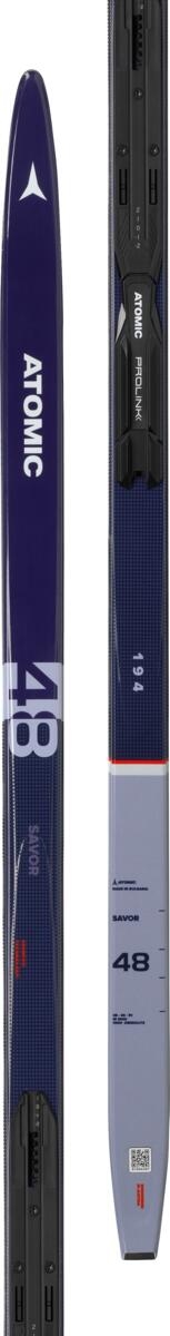 Set běžky Atomic Savor 48 Skin hard + vázání Atomic Prolink Auto CL 194 cm