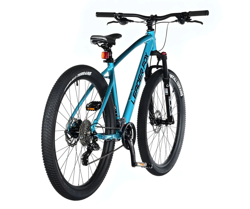 Horské kolo Leader Fox Evolution 27,5 tyrkysová lesklá