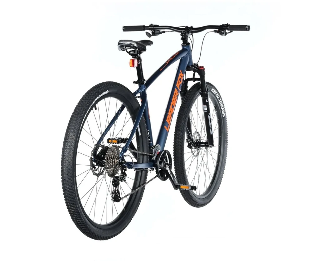 Horské kolo Leader Fox Evolution 29 tmavě modrá oranžová 18