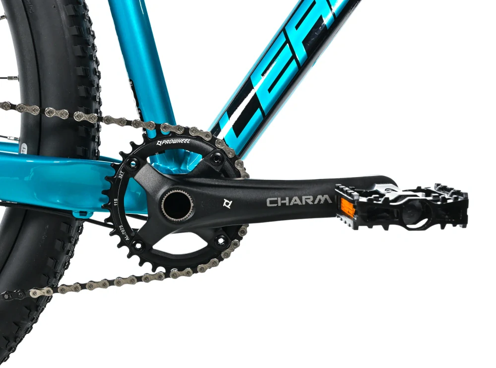 Horské kolo Leader Fox Trap 29 černá tyrkysová 18