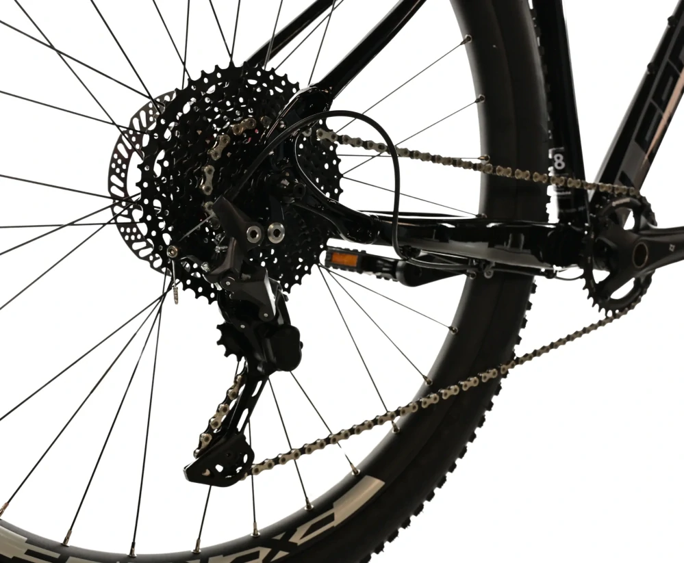 Horské kolo Leader Fox Trap 29 černá stříbrná 20