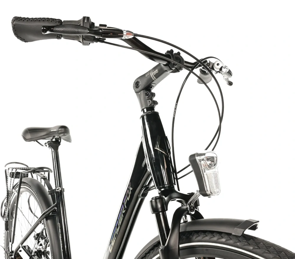 Městské kolo Leader Fox Region černá 2025