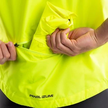 Bunda Pearl Izumi Quest Barrier Convertible reflexní žlutá XL