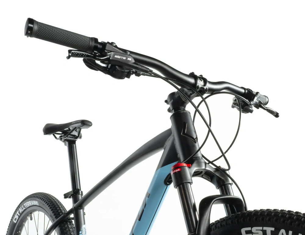 Horské kolo Leader Fox Evolution 29 černá matná světle modrá 2026 16