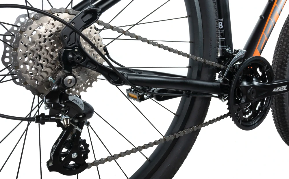 Horské kolo Leader Fox Jasper 29 černá oranžová 2026 22