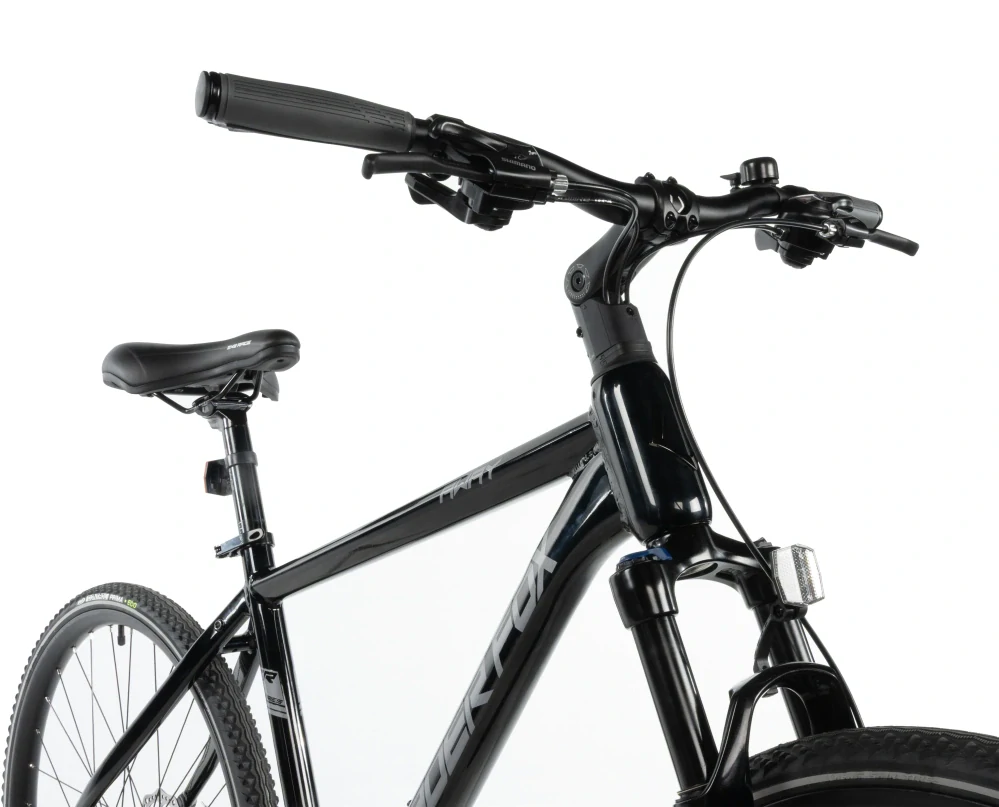 Jízdní kolo Leader Fox Away pánské černá lesklá 2026