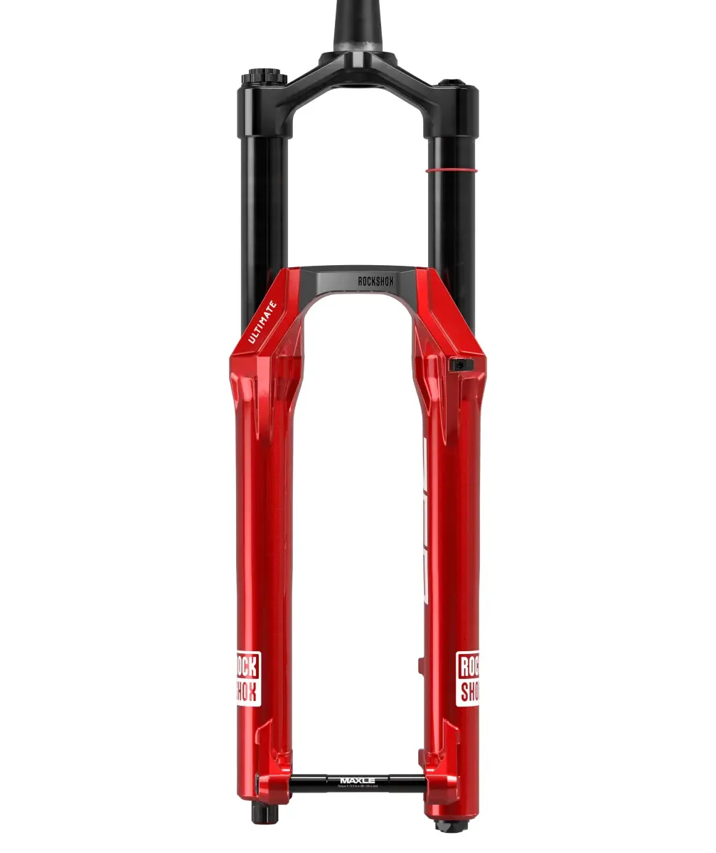 Vidlice Rock Shox Zeb Ultimate CHARGER 3.2 Linear XL RC2 27.5 Boost 15x110 180 mm 44 mm offset červená lesklá B1