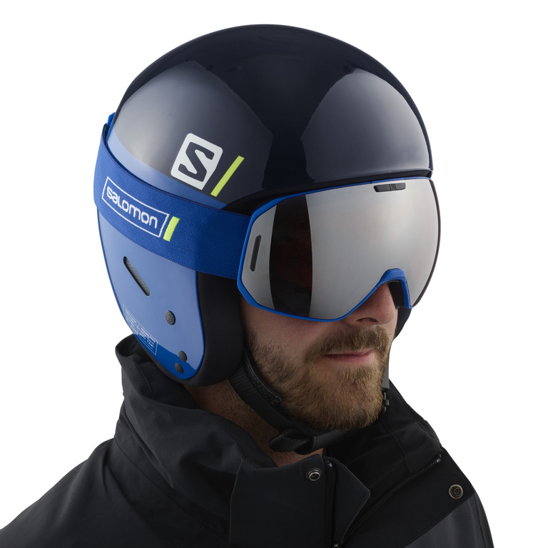 Lyžařské brýle Salomon S Max race blue/solar silver
