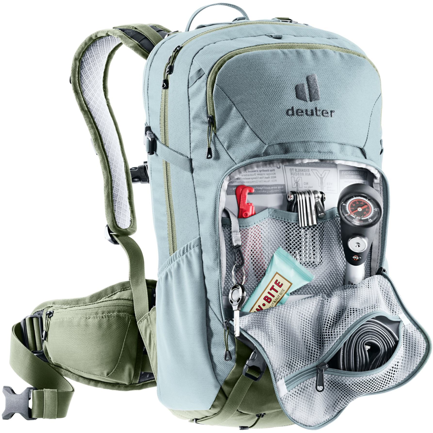 Batoh Deuter Attack 18 SL sage khaki