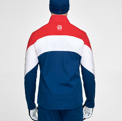 Bunda Bjorn Daehlie Zemsi pánská modrá bílá červená XL