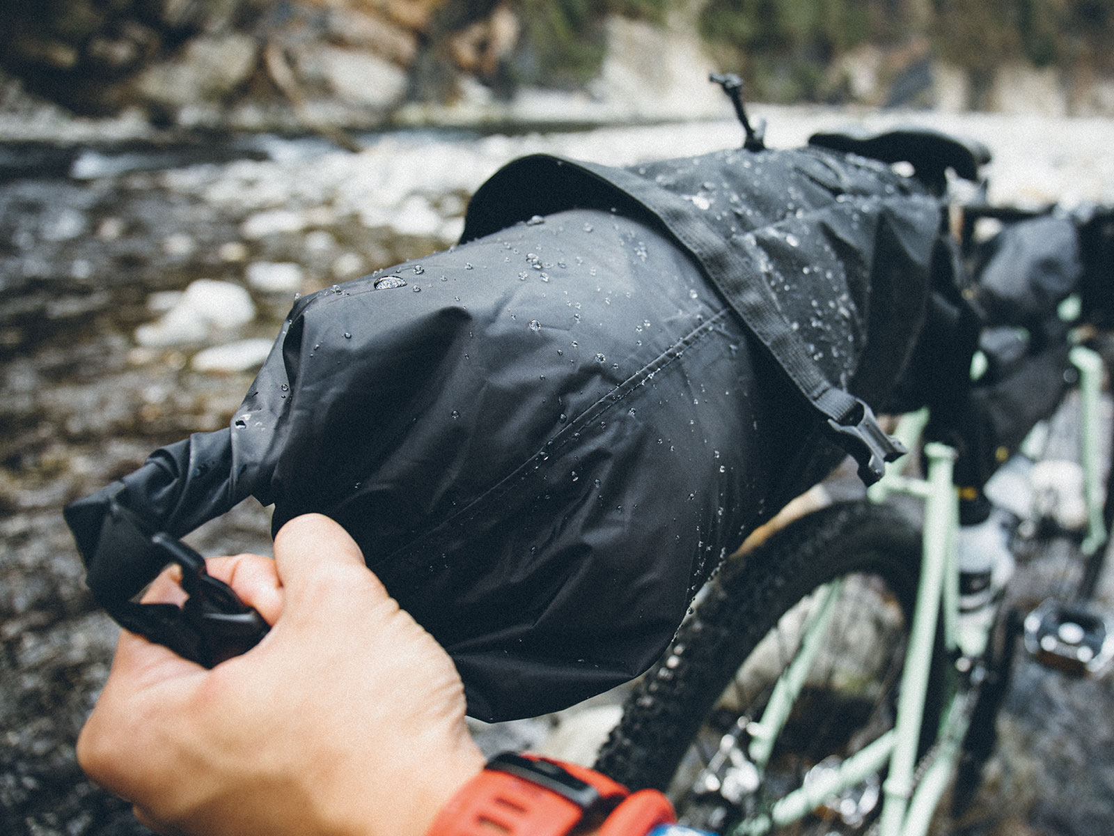 Brašna Topeak Backloader rolovací na sedlovku 6L černá