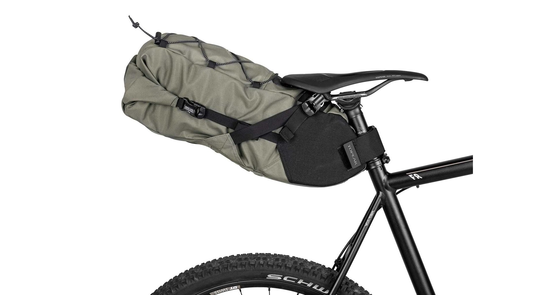 Brašna Topeak Backloader rolovací na sedlovku 10L zelená