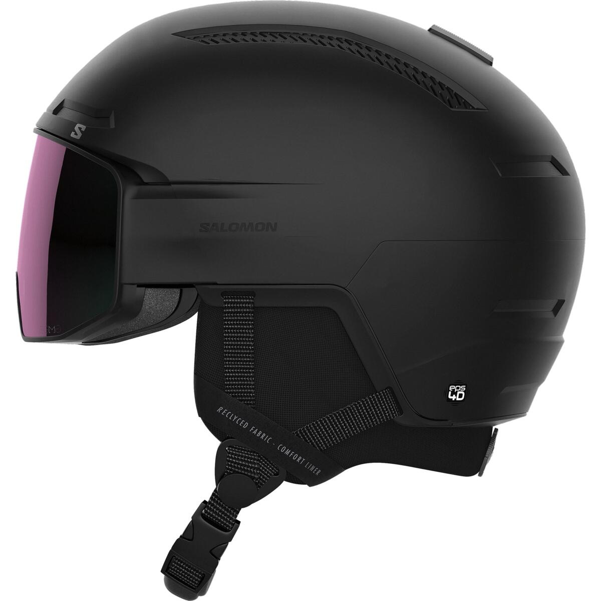 Lyžařská helma Salomon Driver Pro Sigma black uni M 56-59 cm