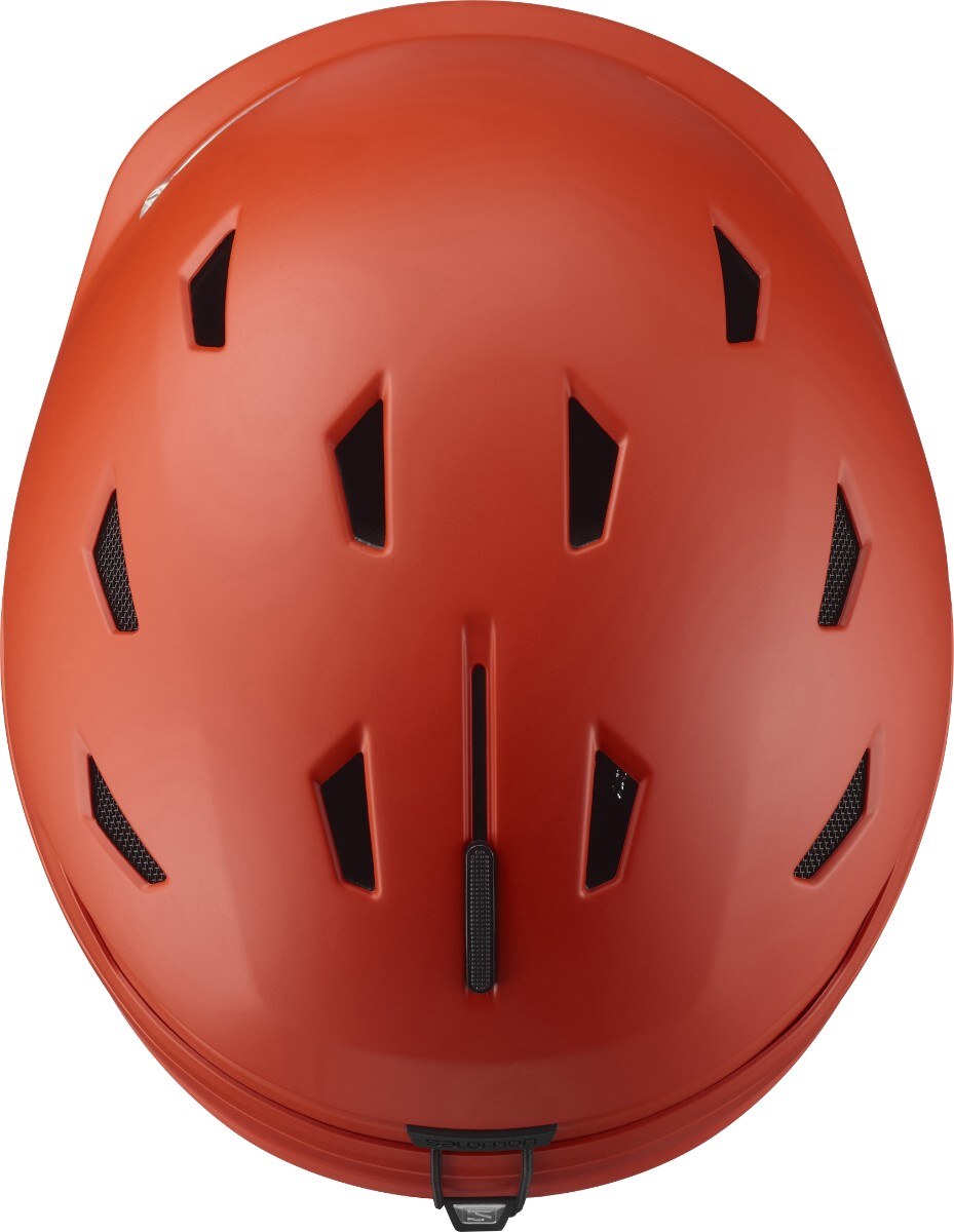 Lyžařská helma Salomon Sight red orange