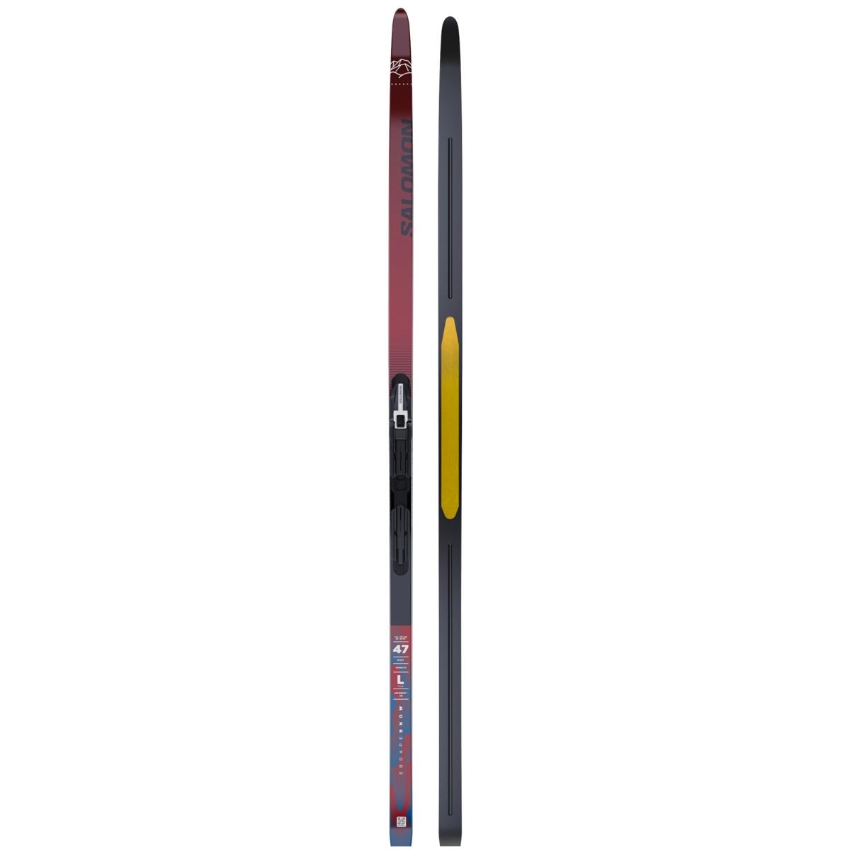 Set běžky Salomon Escape Snow 47 eSkin + vázání Salomon Prolink Shift Classic S 165 cm
