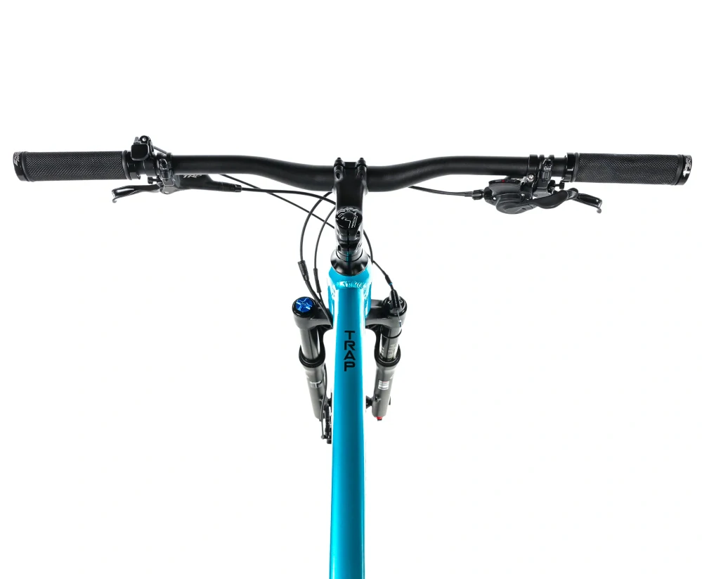 Horské kolo Leader Fox Trap 29 černá tyrkysová 18