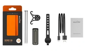 Zadní světlo Magicshine Seemee 100 V2.0 9f USB černé