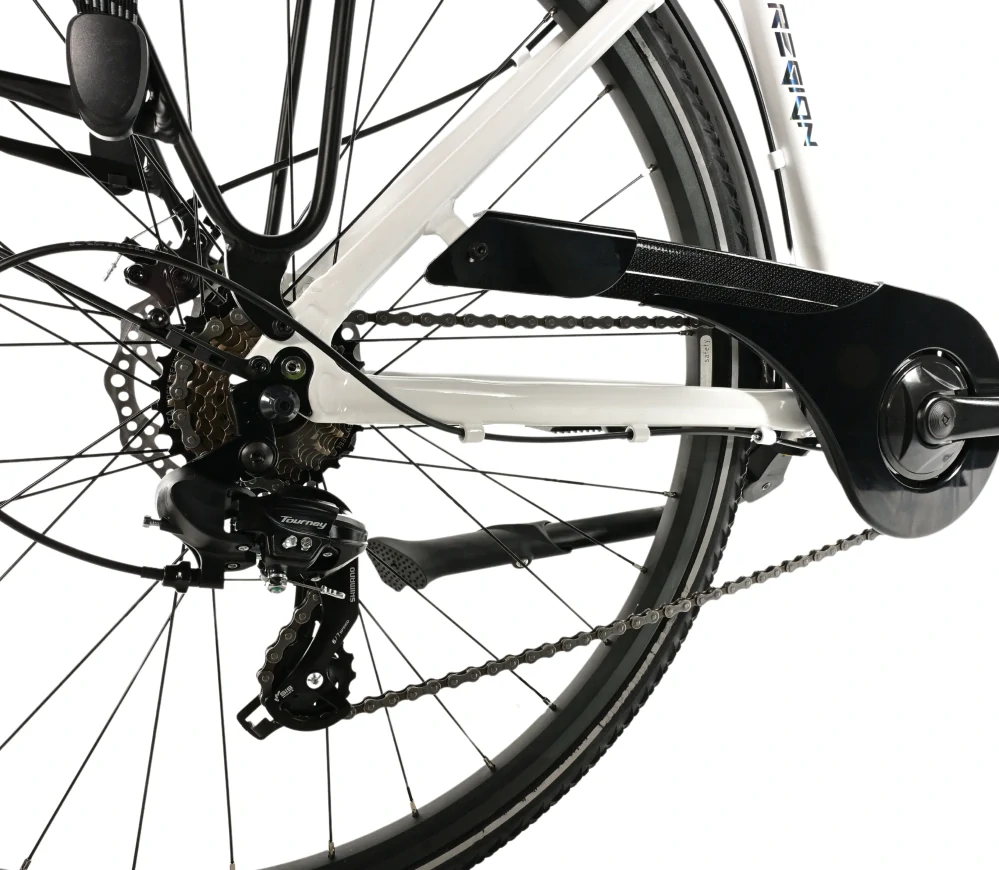 Městské kolo Leader Fox Region bílá 2025