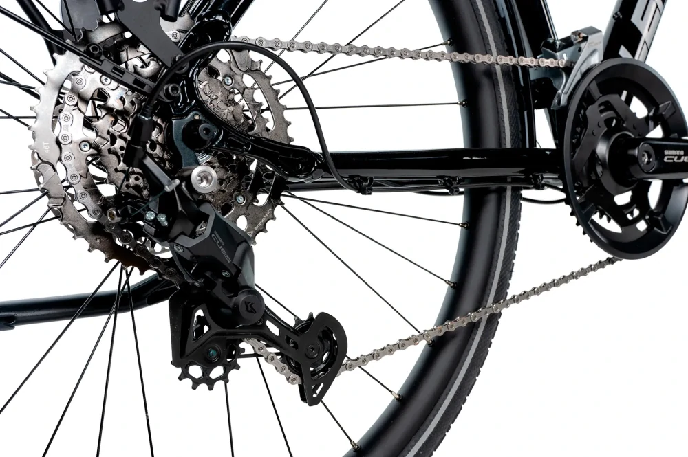 Trekingové kolo Leader Fox Espirit pánské černá lesklá 17,5