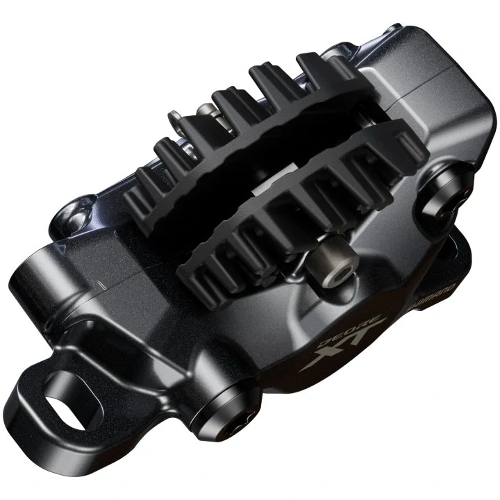 Brzdový třmen Shimano Deore XT BR-M8200 kovové destičky