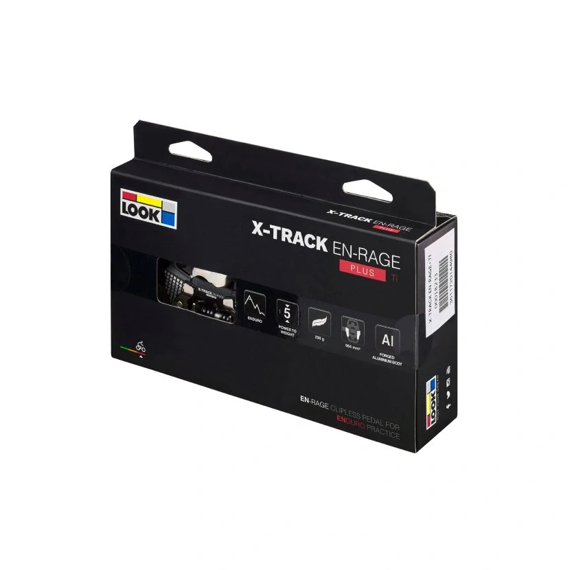 Pedály Look X-Track En-Rage + Ti černé
