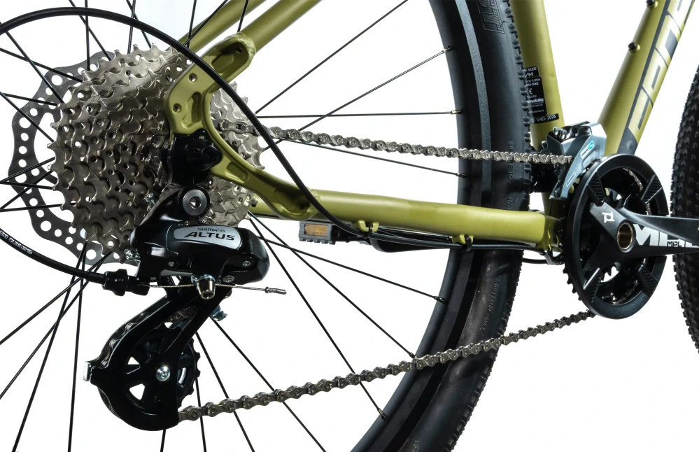 Horské kolo Leader Fox Evolution 29 army zelená 2026 22