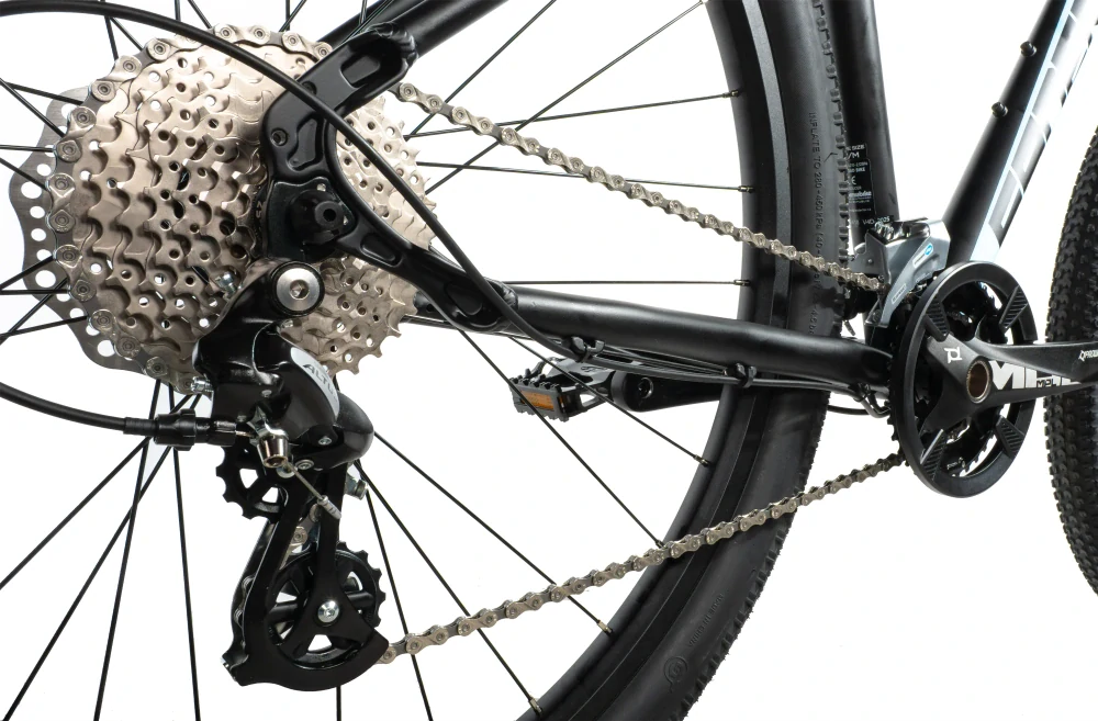 Horské kolo Leader Fox Evolution 29 černá matná světle modrá 2026 16