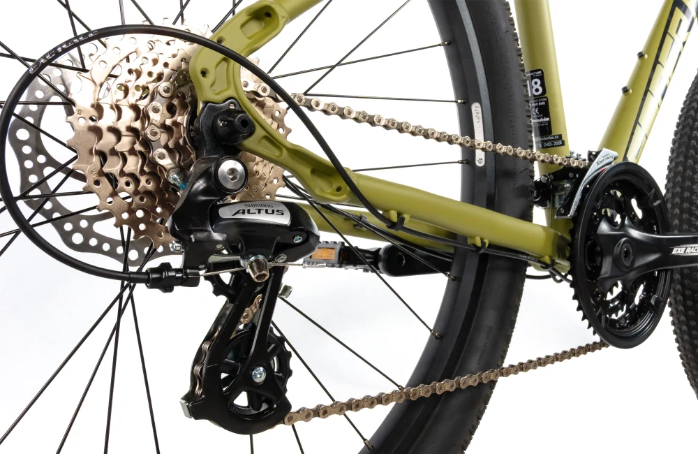 Horské kolo Leader Fox Jasper 27,5 army zelená 2026 20