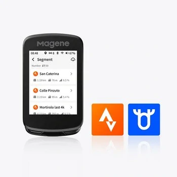 Cyklocomputer Magene Smart GPS C606 V2 dotykový USB