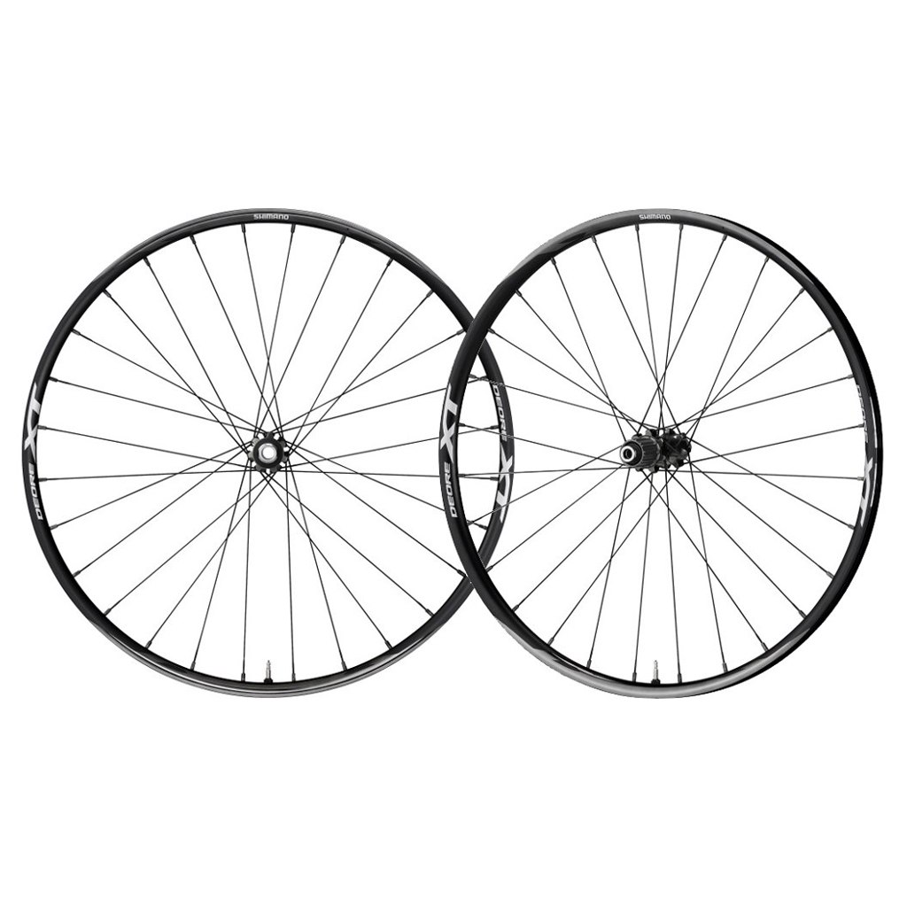 Zapletená kola Shimano Deore XT WH-M8000 27,5 Boost 15 přední 12 zadní pevná osa