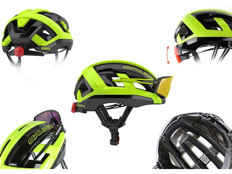 Přilba Salice Gavia ITA černá 58-61 cm