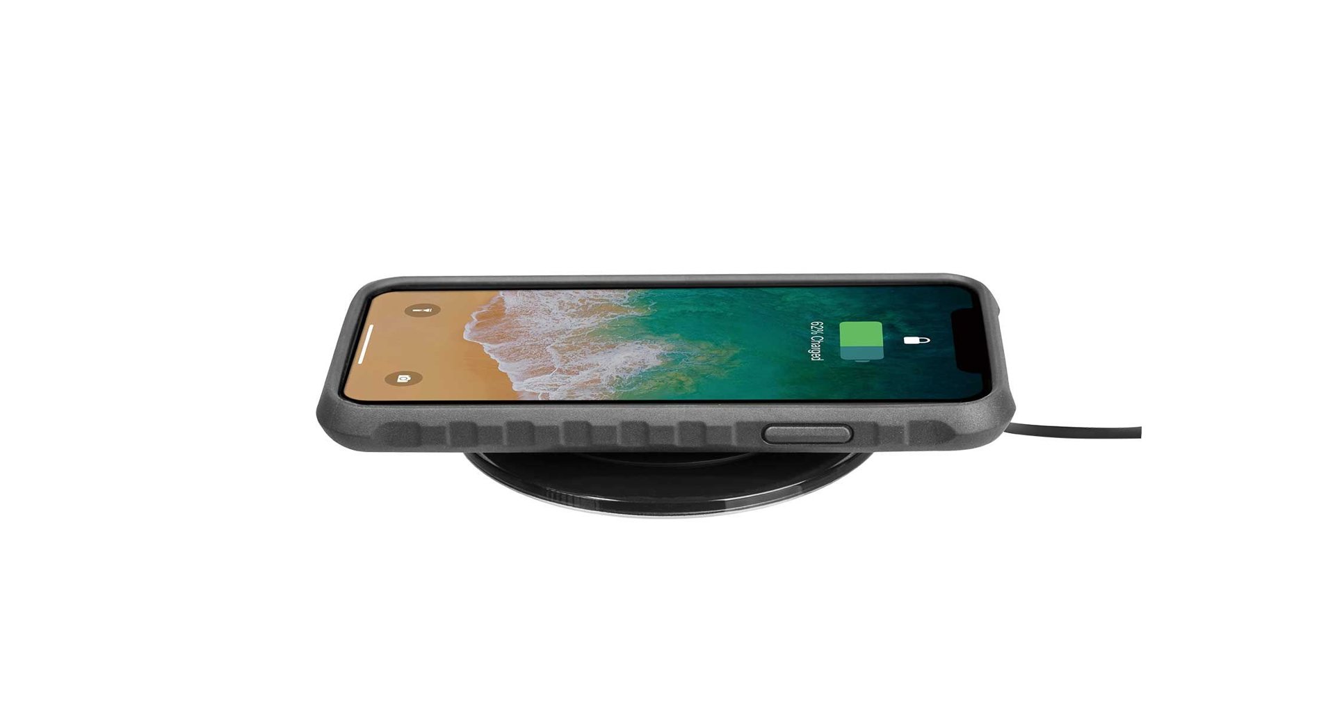 Držák obal na telefon Topeak Ridecase iPhone XR černá šedá