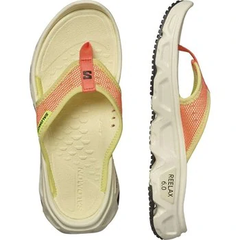 Boty Salomon Reelax Break 6.0 dámské fresh salmon transparent yellow sunny lime 4,5UK