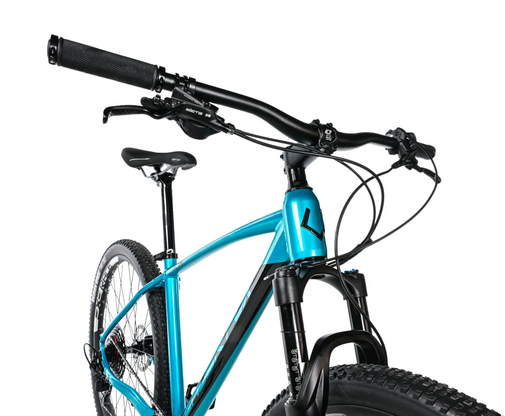 Horské kolo Leader Fox Trap 29 černá tyrkysová 18