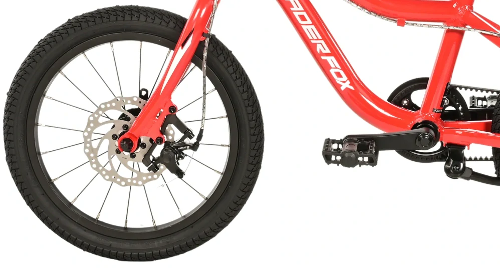 Dětské kolo Leader Fox Keno 16 červená