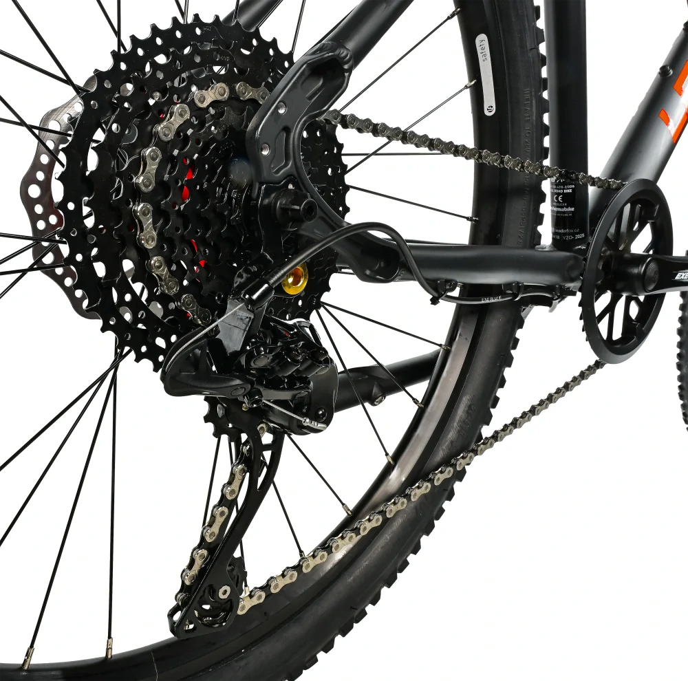 Horské kolo Leader Fox Factor 26 chlapecké šedá matná 2025 16