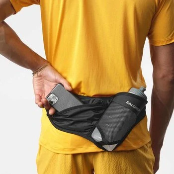 Ledvinka Salomon Active 3D s láhví černá