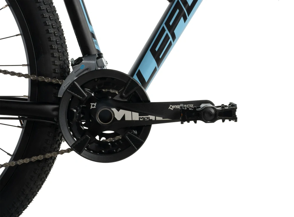 Horské kolo Leader Fox Evolution 29 černá matná světle modrá 2026 16