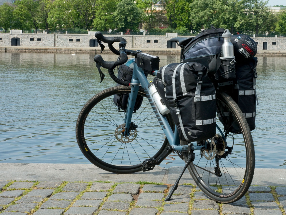 Brašna na nosič Author A-N495 černá