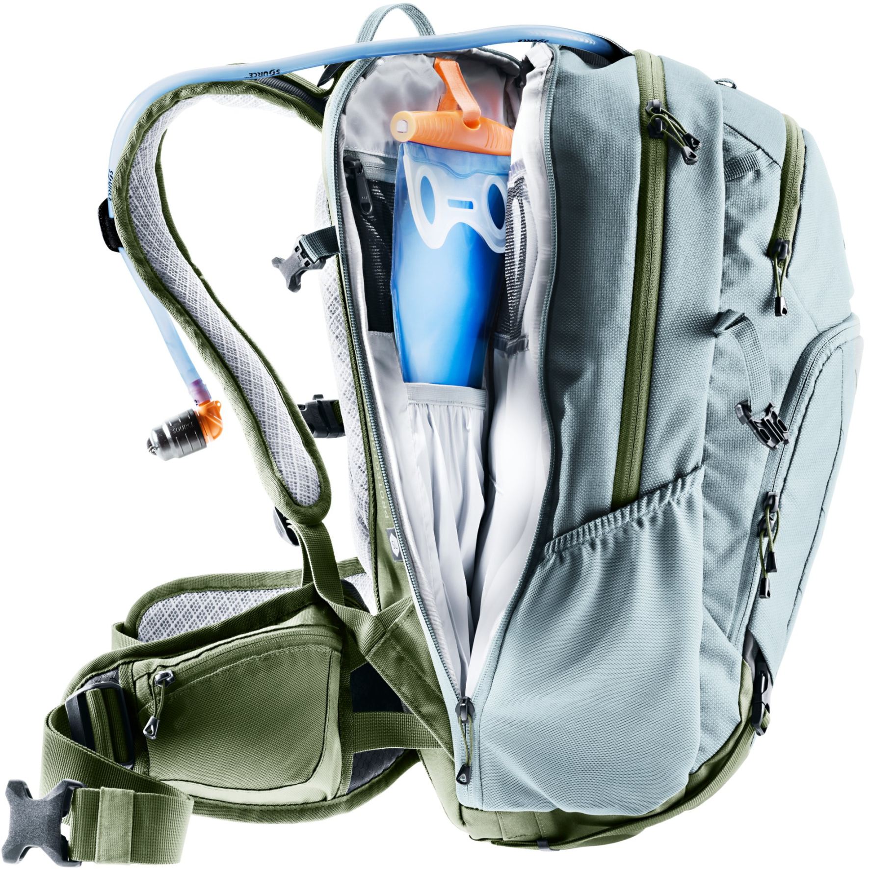 Batoh Deuter Attack 18 SL sage khaki