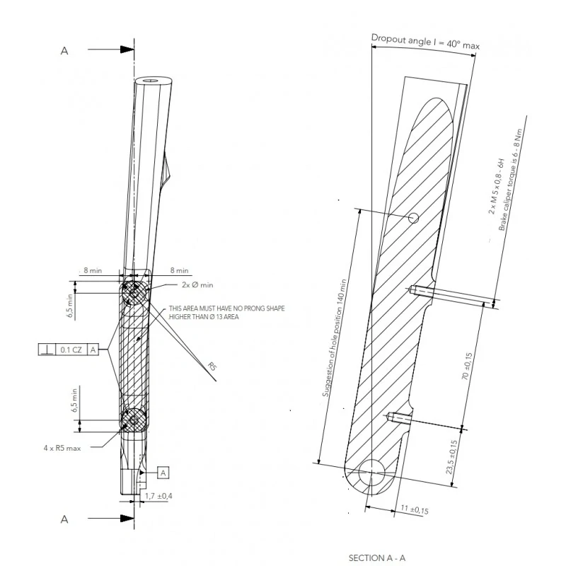 Řazení Campagnolo Record DB včetně třmenů 2x12 rychlostí