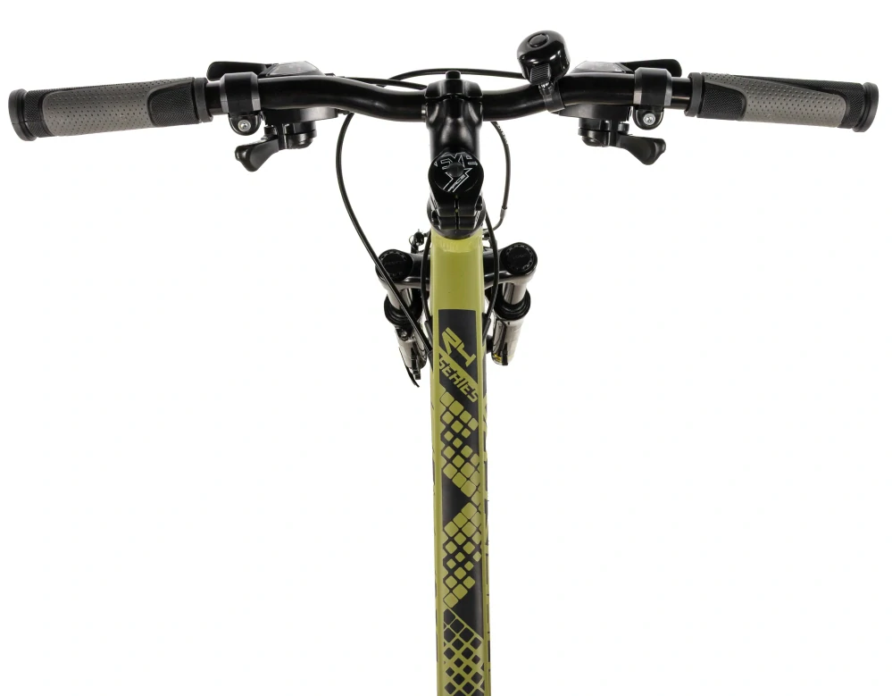 Dětské kolo Leader Fox Spider 24 dívčí army zelená