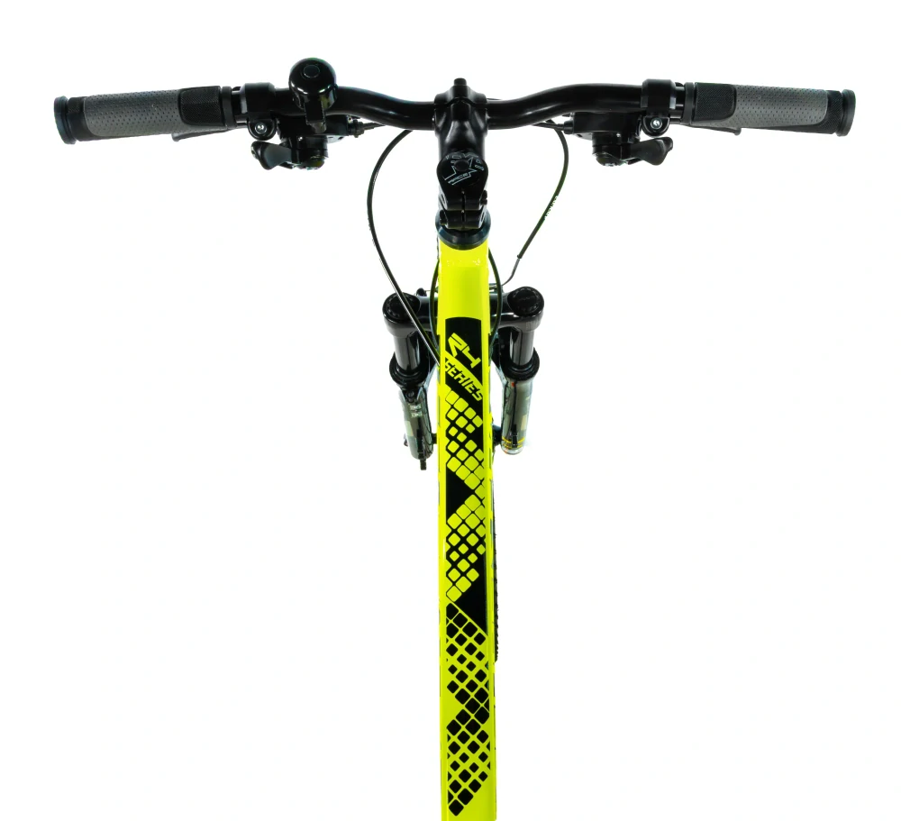 Dětské kolo Leader Fox Spider 24 chlapecké reflexní žlutá