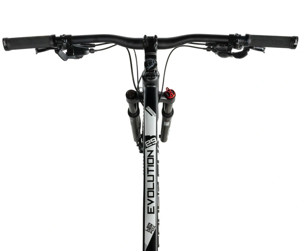 Horské kolo Leader Fox Evolution 29 černá matná bílá 2026