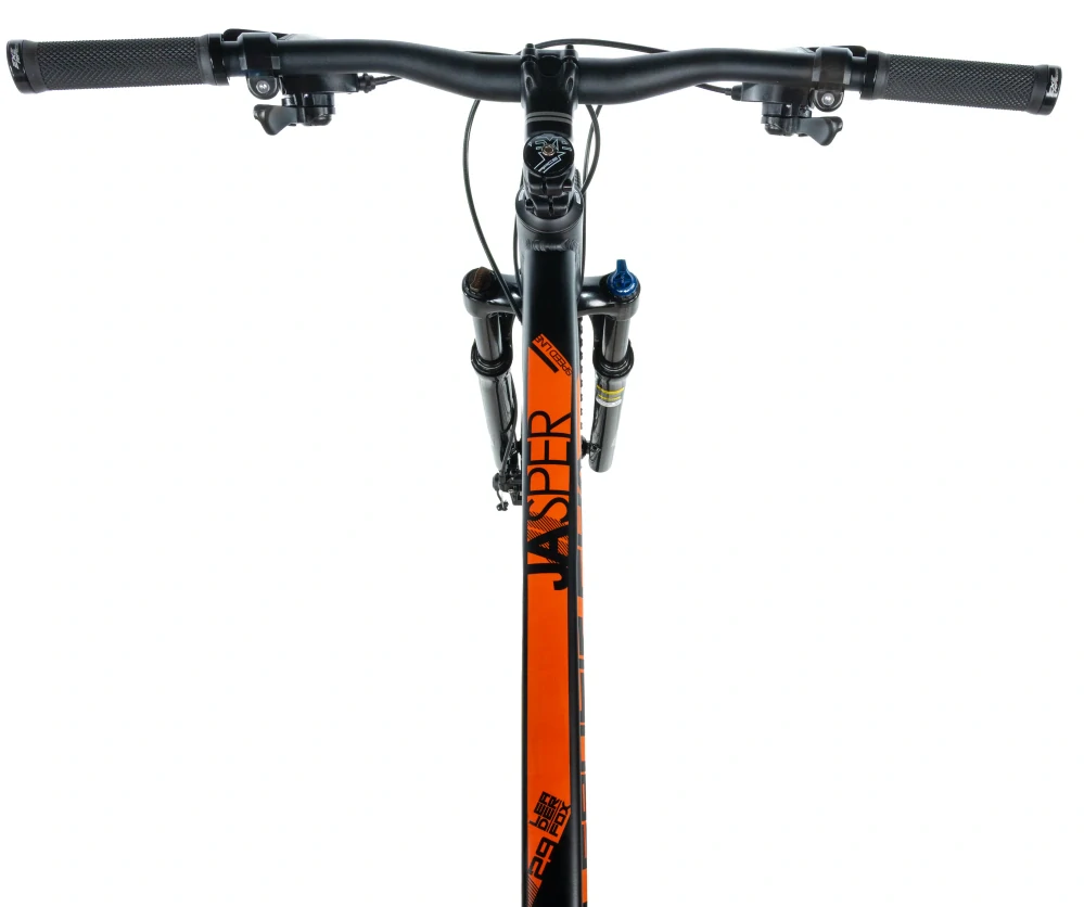 Horské kolo Leader Fox Jasper 29 černá oranžová 2026 22