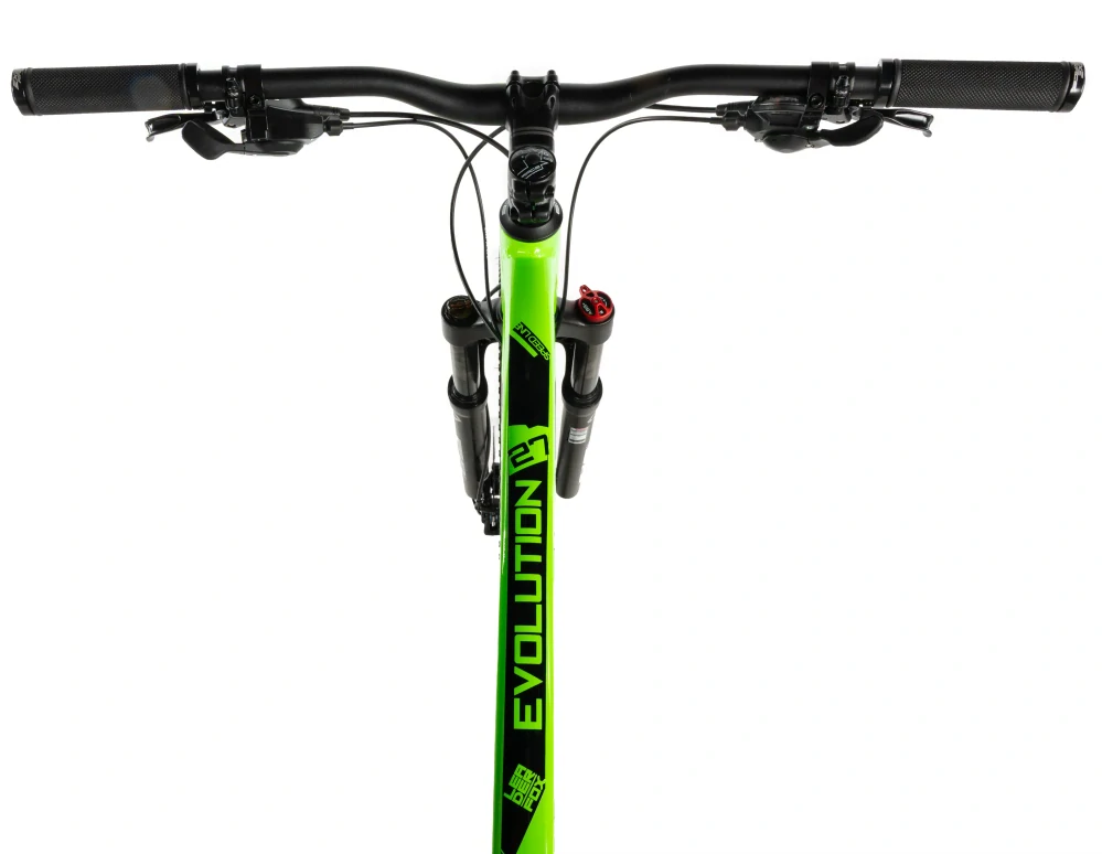 Horské kolo Leader Fox Evolution 27,5 černá zelená 20"
