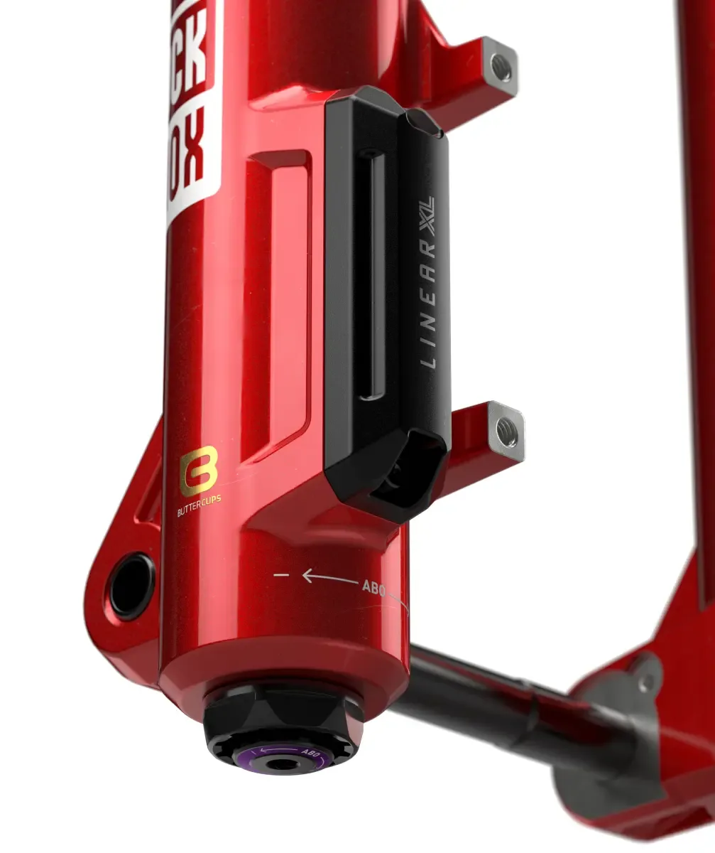 Vidlice Rock Shox Zeb Ultimate CHARGER 3.2 RC2 Linear XL 29 Boost 15x110 160 mm 44 mm offset červená lesklá B1