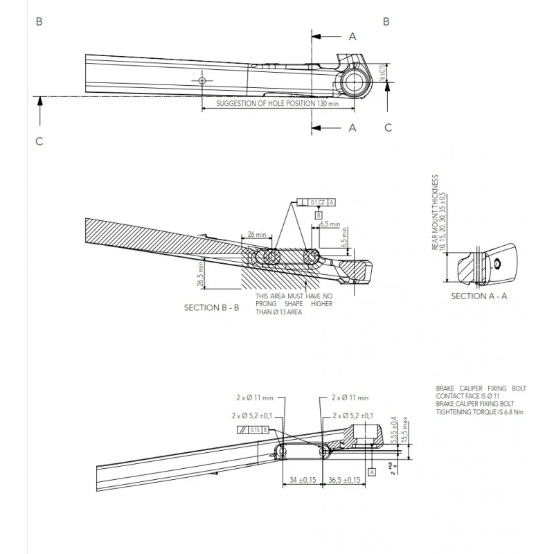 Řazení Campagnolo Record DB včetně třmenů 2x12 rychlostí