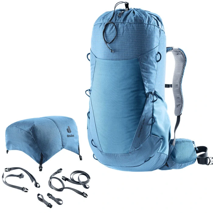 Batoh Deuter Aircontact Ultra 40+5 tin shale