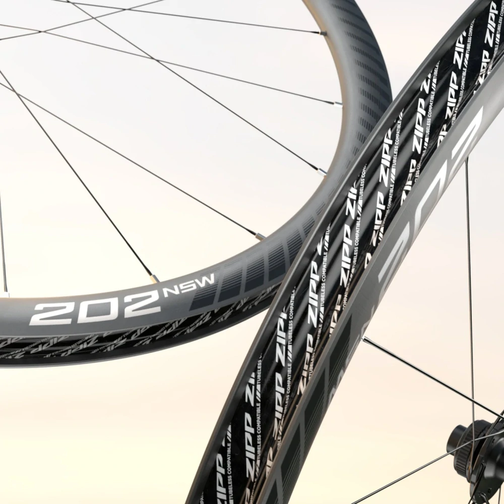 Zapletené kolo Zipp 202 NSW Hookless Center Lock 12x142 XDR zadní A1
